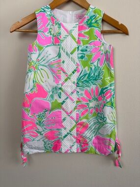 Lilly Pulitzer Girls Little Lilly Shift Dress. Size 6.